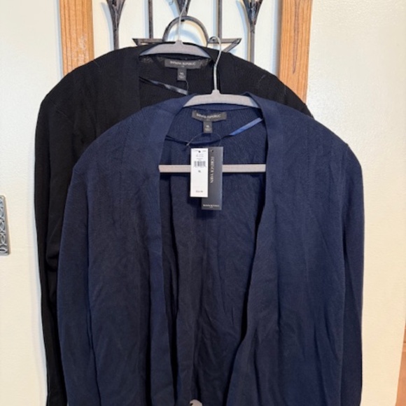 Banana Republic Sweaters - Banana Republic Cardigan - Black / Blue - 2 Cardigans